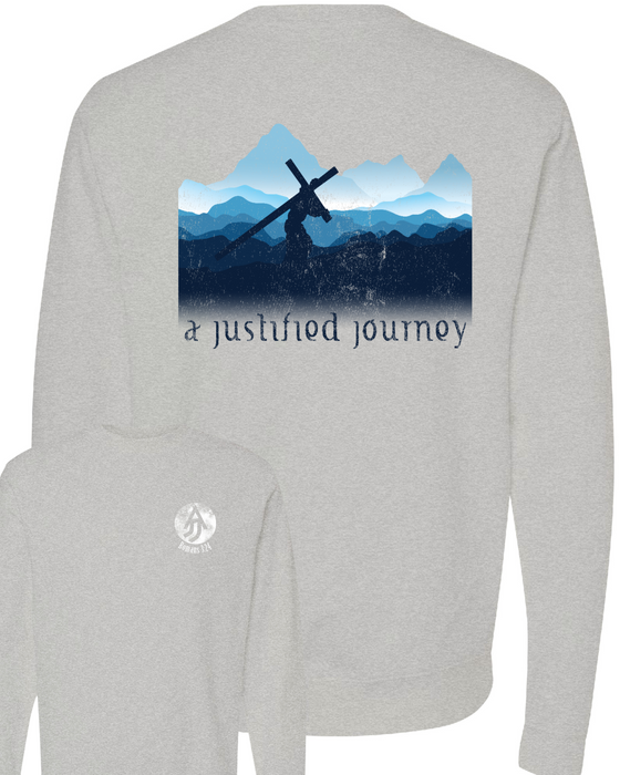 A Justified Journey Crossbearer CrewNeck Sweatshirt