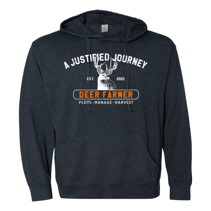 A Justified Journey Deer Farmer Hooded T-shirt