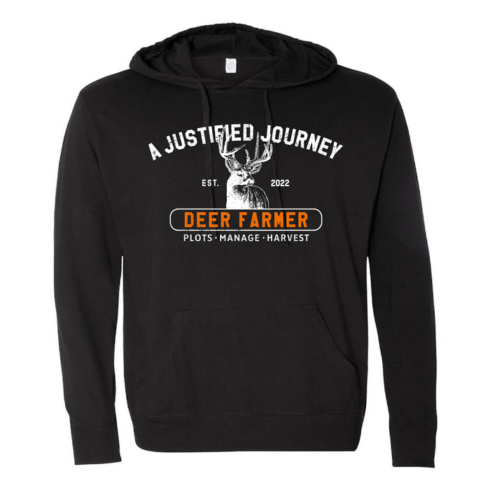 A Justified Journey Deer Farmer Hooded T-shirt