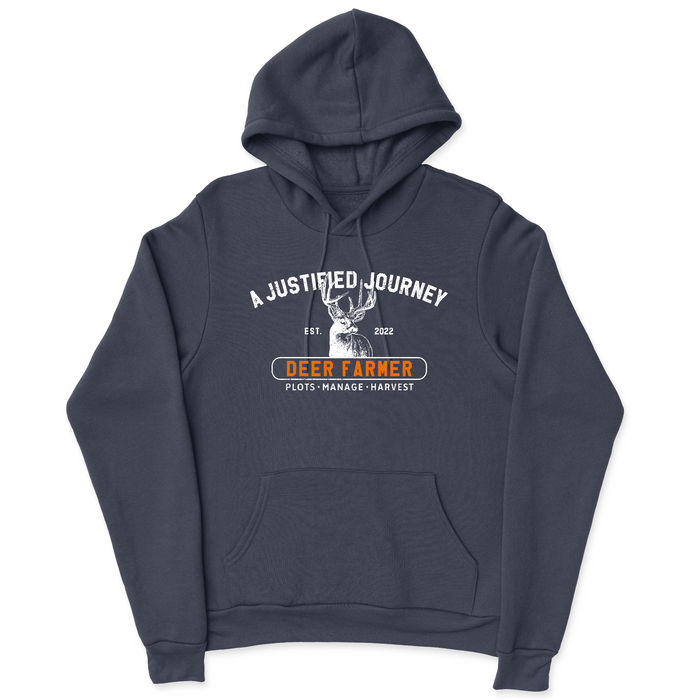 A Justified Journey Deer Farmer Hooded Sweatshirt