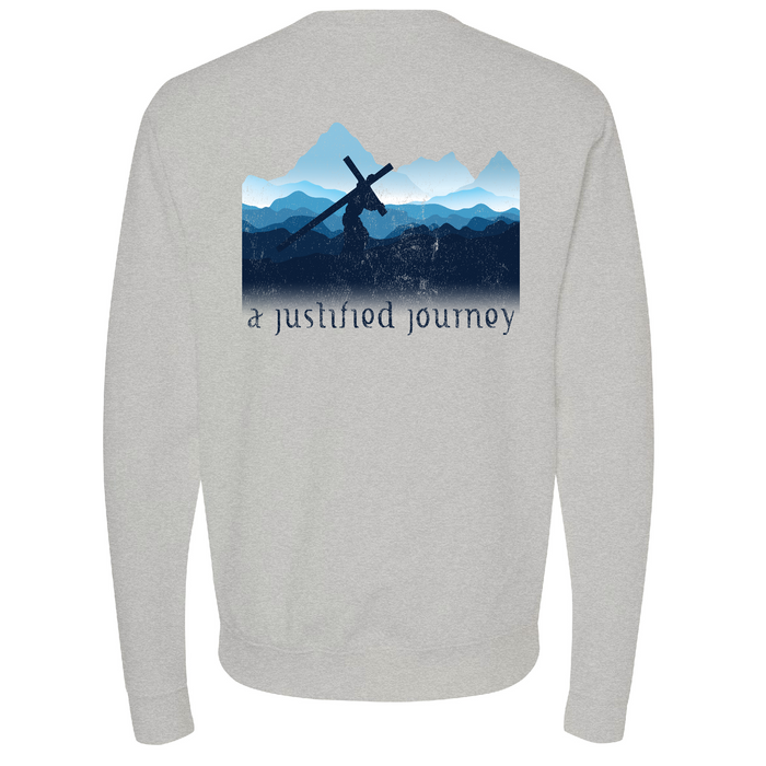 A Justified Journey Crossbearer CrewNeck Sweatshirt