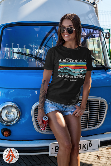 Journey Starts Here Tee - Black