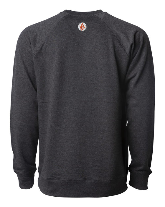 A Justified Journey Moose Logo Crewneck Sweatshirt -Charcoal