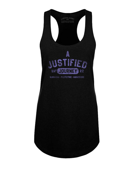 A Justified Journey Ladies Logo Tank Top