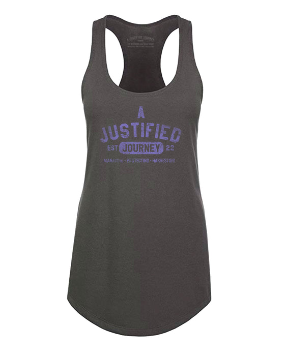 A Justified Journey Ladies Logo Tank Top