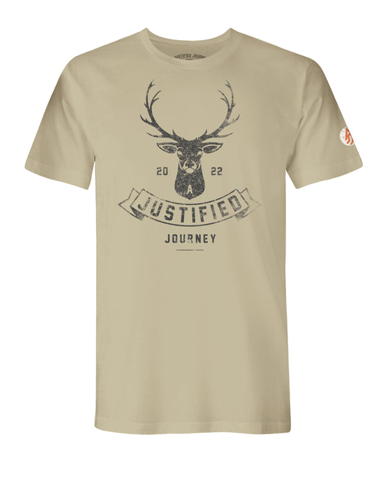 A Justified Journey Buck Logo T-Shirt