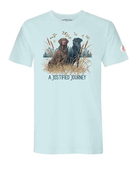 A Justified Journey Lab's Logo T-Shirt