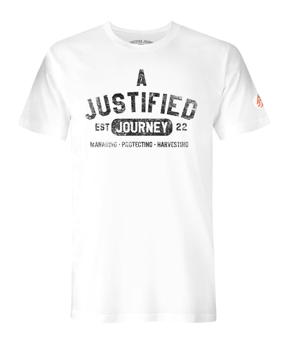 A Justified Journey Arched Logo T-Shirt