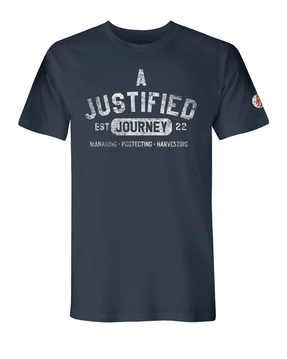 A Justified Journey Arched Logo T-Shirt