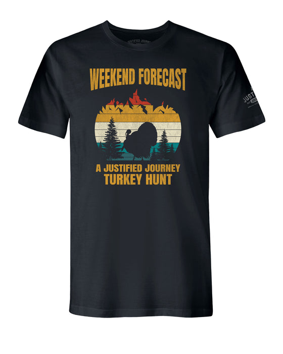 A Justified Journey Weekend Forecast T-Shirt