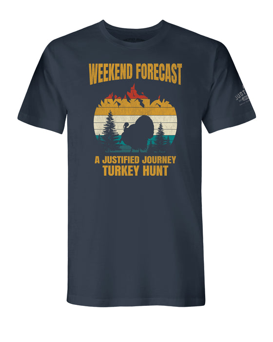 A Justified Journey Weekend Forecast T-Shirt