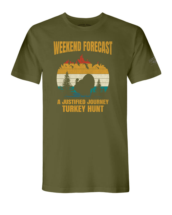 A Justified Journey Weekend Forecast T-Shirt