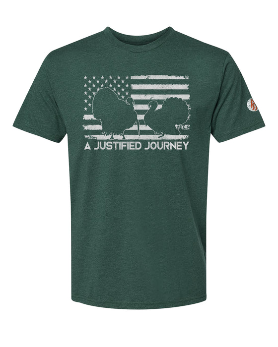 A Justified Journey Turkey Flag T-Shirt