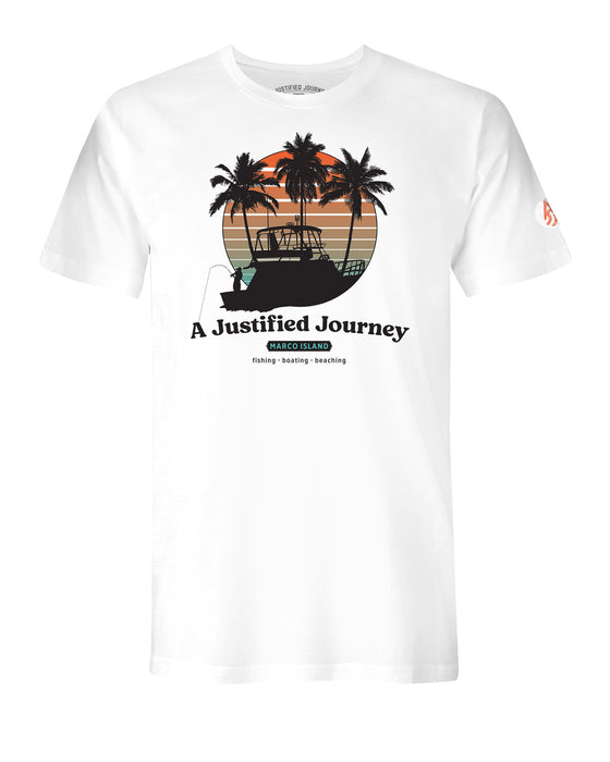 A Justified Journey Florida City T-Shirt - White