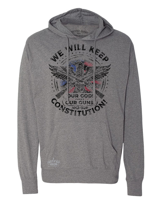 A Justified Journey 2nd Amendment Hooded T-shirt