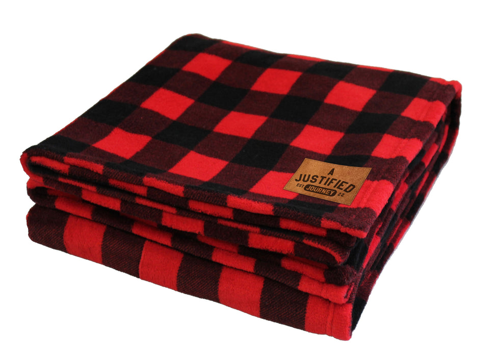 A Justified Journey Cabin Throw Blanket